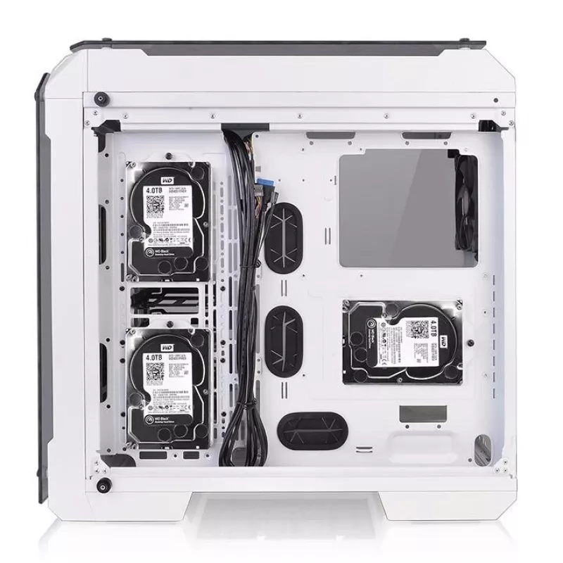 Behuizing View 71 Riing Tempered Glass E-ATX Full Tower - Snow Edition
