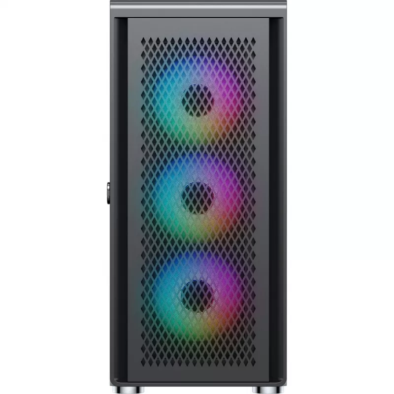 PC-behuizing Silentware Air 100 zwart — mid-tower ATX-compatibele behuizing, zwart