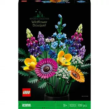 LEGO Icons wilde bloemenboeket set 10313, meerkleurig