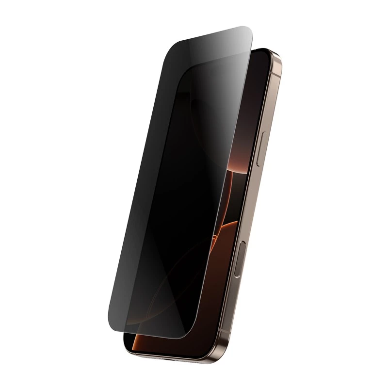 Gehard privacyglas Crong voor iPhone 16 Pro Max — antireflectie, krasvast