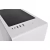 PC-behuizing Thermaltake S100 Tempered Glass Snow Edition micro tower wit