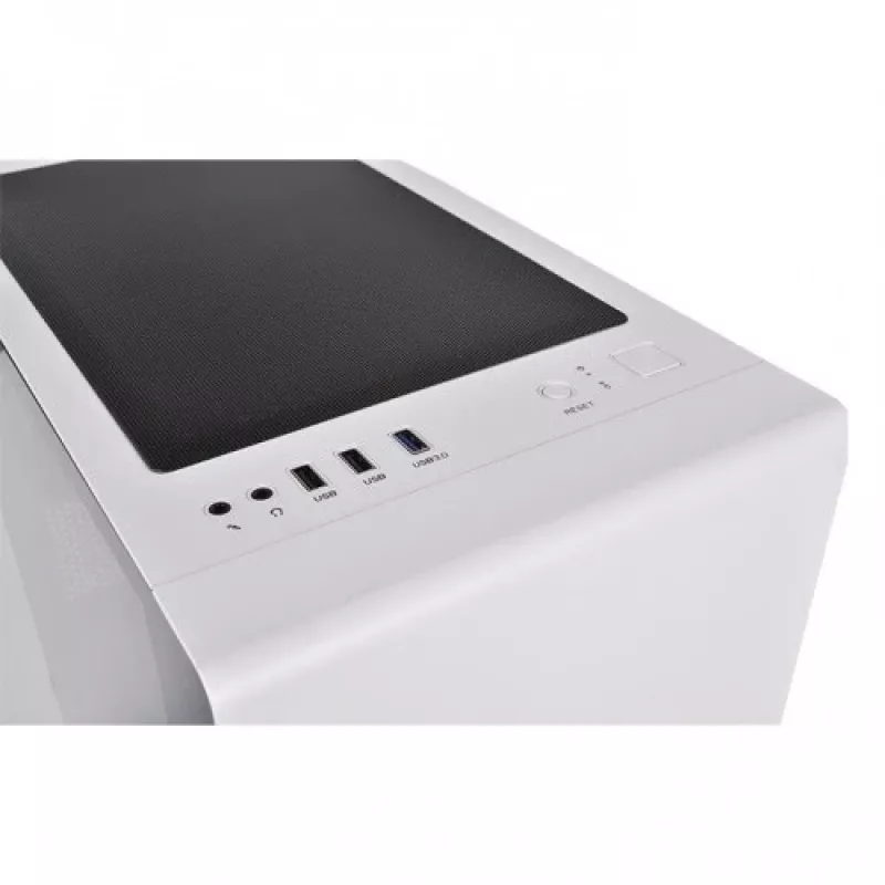 PC-behuizing Thermaltake S100 Tempered Glass Snow Edition micro tower wit