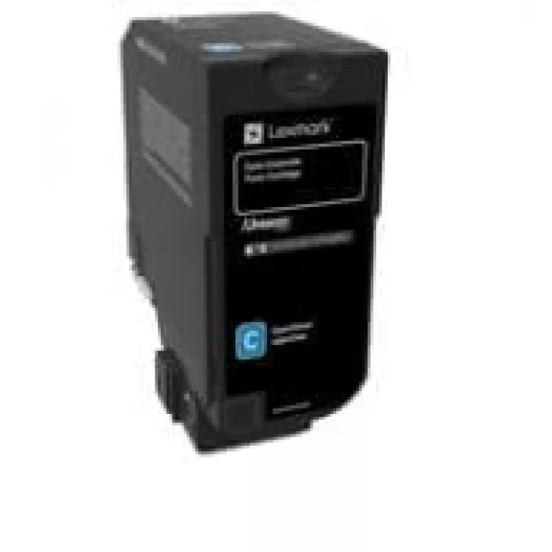 Tonercartridge Lexmark 74C20CE 2500 pagina's cyaan