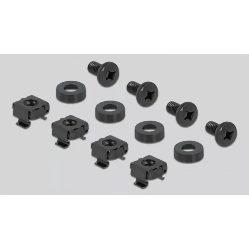 Kabelmanagementpaneel DeLOCK 19 inch 66550 zwart 1HE