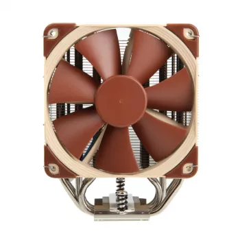 CPU-koeler Noctua NH-U12S, 120-mm-ventilator, 1500 tpm, 93,4 m³/h luchtstroom, 22,4 dB, roestvrij staal, 158×125×71 mm