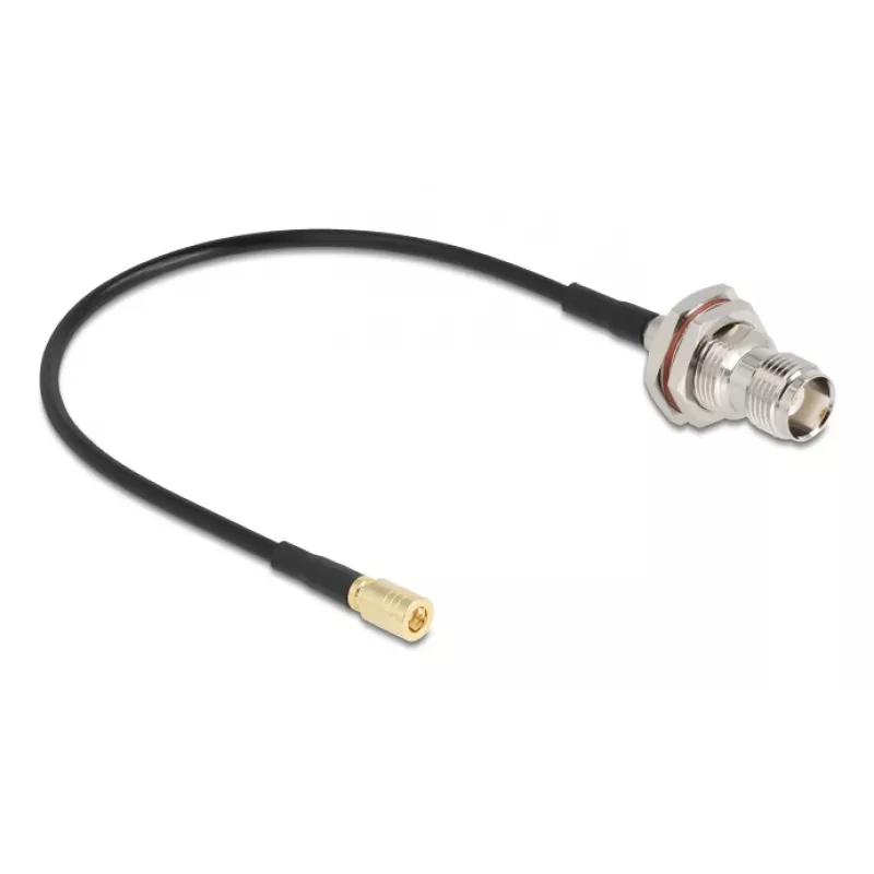 Delock antennekabel TNC bus naar SMB stekker RG-174 20 cm (90724)