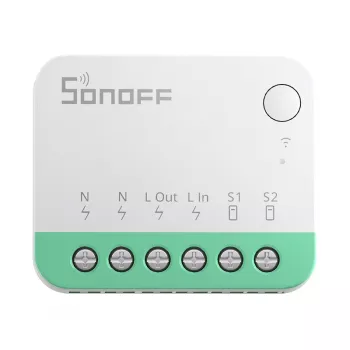Sonoff MINIR4M Matter slimme WLAN-minischakelaar (HomeKit, SmartThings, Home Assistant).