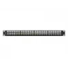 Patchpanel leeg 24 poorten 1U 19 inch FTP voor keystone-modules zwart