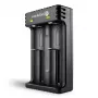 Batterijlader everActive LC200 huishouden USB, 2-vaks, Li-Ion, ondersteunt A/AA/AAA/AAAA/C/D, 5 V ingang, 4,2 V uitgang, zwart
