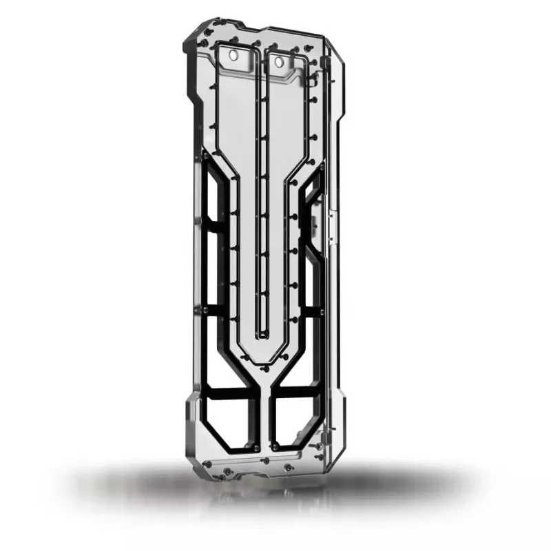 Singularity Spectre 4 Aevum Elite acryl computerbehuizing — transparant/accent zwart