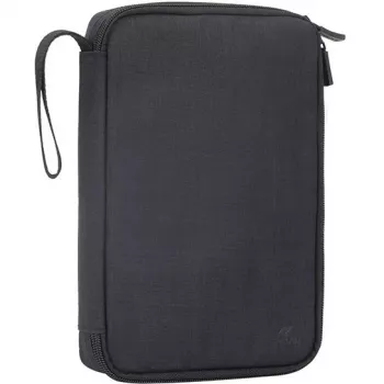 Schoudertas Rivacase 5632 polyester zwart heren