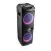 Draagbare partyluidspreker JVC XS-EP624B — zwart, op batterijen, Bluetooth