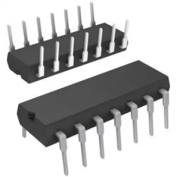 Operationele versterker-IC Texas Instruments LT1014CN — viervoudige precisie-opamp in PDIP-14