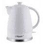 Elektrische waterkoker Maestro MR-073 1,5 l 1500 W wit, hendelbediening, waterniveau-indicator