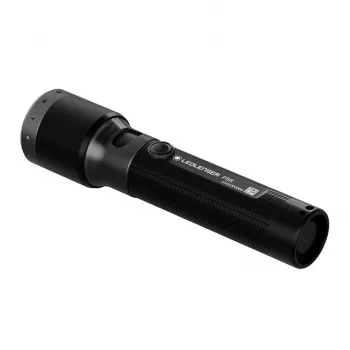 Handzaklamp Ledlenser P5R — oplaadbare LED-zaklamp, 750 lm, 280 m lichtbereik, IP68, aluminium, 99 g