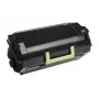 Lexmark 622 - zwart - origineel - tonerpatroon LCCP, LRP - voor Lexmark MX710, MX711, MX810, MX811, MX812 (62D2000)