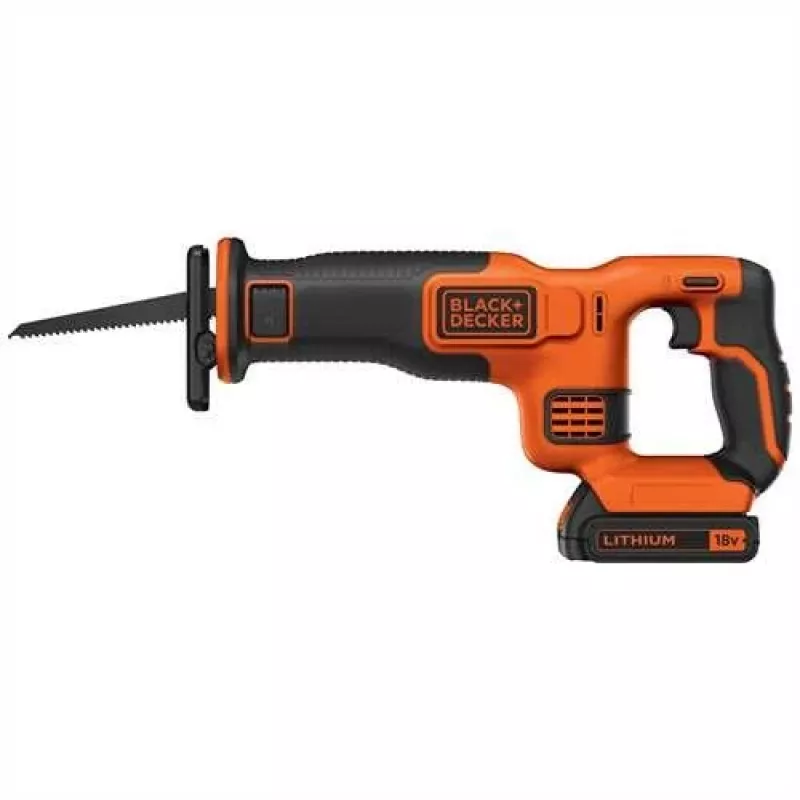 Black & Decker BDCR18-QW reciprozaag zwart, oranje