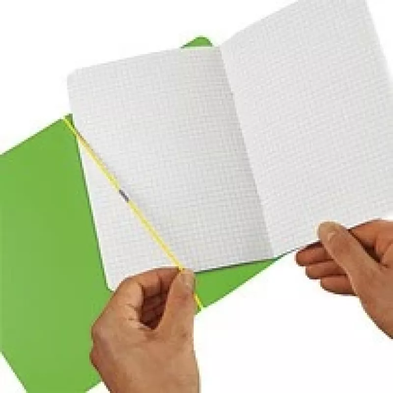 Schrift Herlitz 11361540 A6 40 blad groen geel