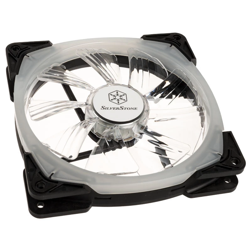 Behuizingsventilator SILVERSTONE SST-FW142-RGB 140mm 1500U/min – RGB LED, PWM-compatibel