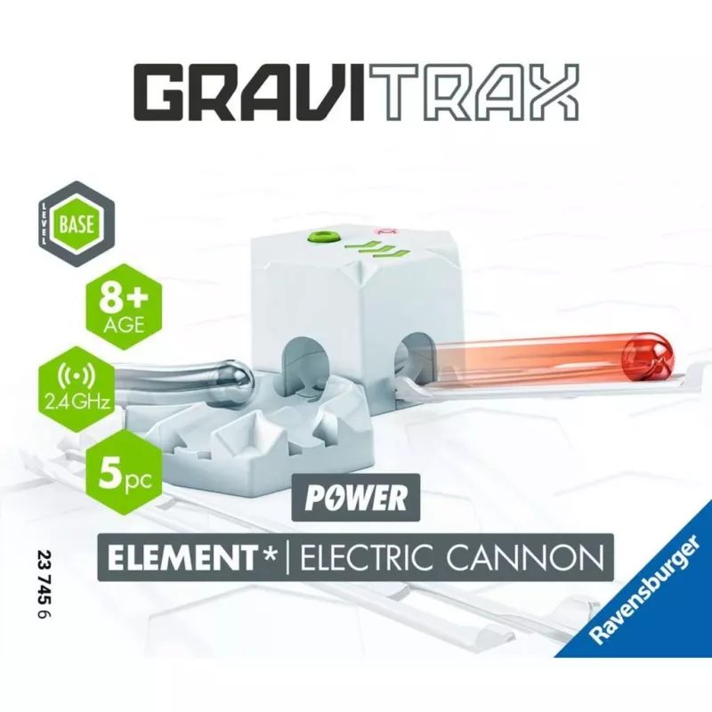 Ravensburger GraviTrax element elektrische kanon – baanuitbreiding voor GraviTrax kogelbaan