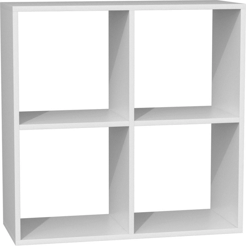 Topeshop MALAX 2X2 BIEL boekenkast voor de woonkamer