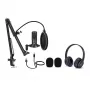 Studiomicrofoon Easypix 62021 zwart