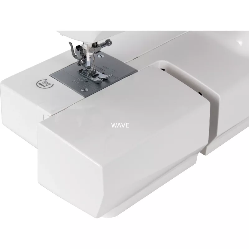 Singer 6699 naaimachine, elektronisch, wit, roze