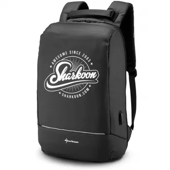 Sharkoon rugzak - zwart, 16 L