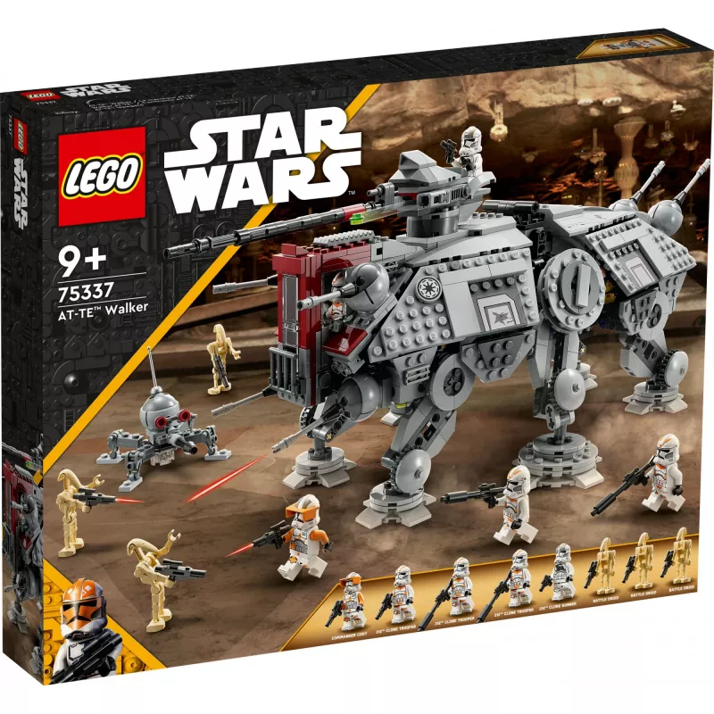 LEGO Star Wars: AT-TE Walker set met droiden-figuren (75337)