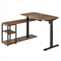 Elektrisch in hoogte verstelbaar bureau ergo office 380623 — max. hoogte 121 cm, max. belasting 70 kg