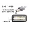 USB-kabel DeLOCK EASY-USB 2.0-A - USB 2.0 Micro-B 3 m