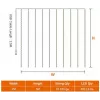 LED-lamp HEMER 300 Bright White — decoratieve LED-lamp, 300 mm, helderwit