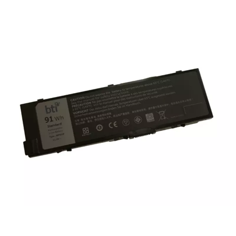 Vervangende accu 9 cellen voor Dell Precision 7510 Mfkvp 11,4V