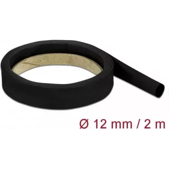 Krimpkous DeLOCK 18982 zwart 2 m 1,2 cm