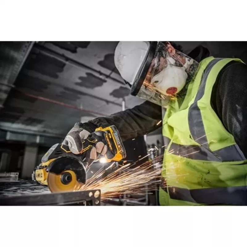 DeWALT DCS438N-XJ 18V XR borstelloze accu-multimateriaalsnijder, 76 mm, zonder accu en oplader