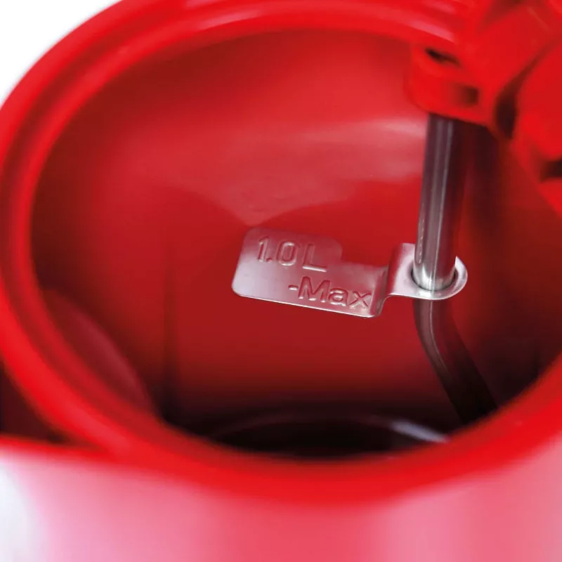 Elektrische waterkoker JATA 1 L 2200 W rood