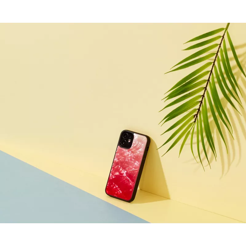 Hoes iKins voor Apple iPhone 12 mini — Pink Lake met zwarte accenten