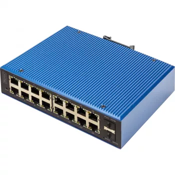 Managed switch DIGITUS DN-651159 16+2-poorts Gigabit Ethernet PoE