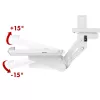Toetsenbordhouder MACLEAN MC-156 W — verstelbaar plateau onder tafel, max. belasting 5 kg