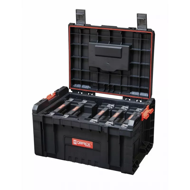 QBRICK SYSTEM PRO TOOLBOX 2.0 met 5x QBRICK SYSTEM TWO ORGANIZER MULTI