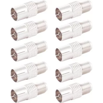 Adapter IEC-bus naar F-bus ShiverPeaks 85324-SET10, 10-delige set