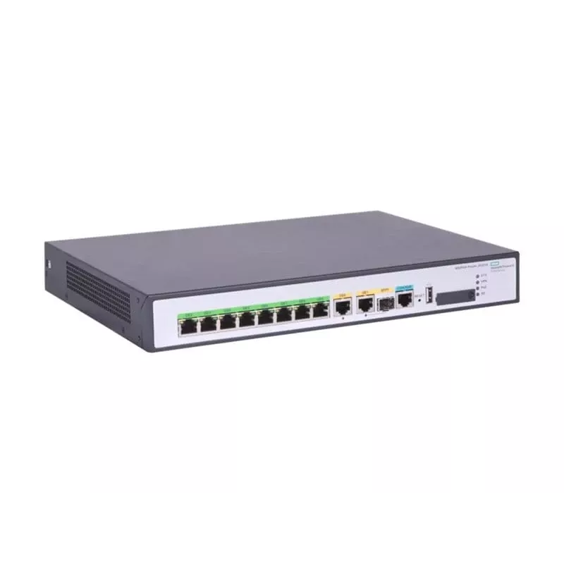 Hewlett Packard Enterprise HPE FlexNetwork MSR958X - router 8-poortswitch - 1GbE - WAN-poorten: 6 - Wi-Fi - rackmonteerbaar (S0P11A)