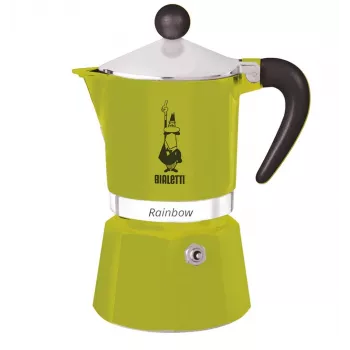 Bialetti Rainbow mokkapot 0,27 L groen