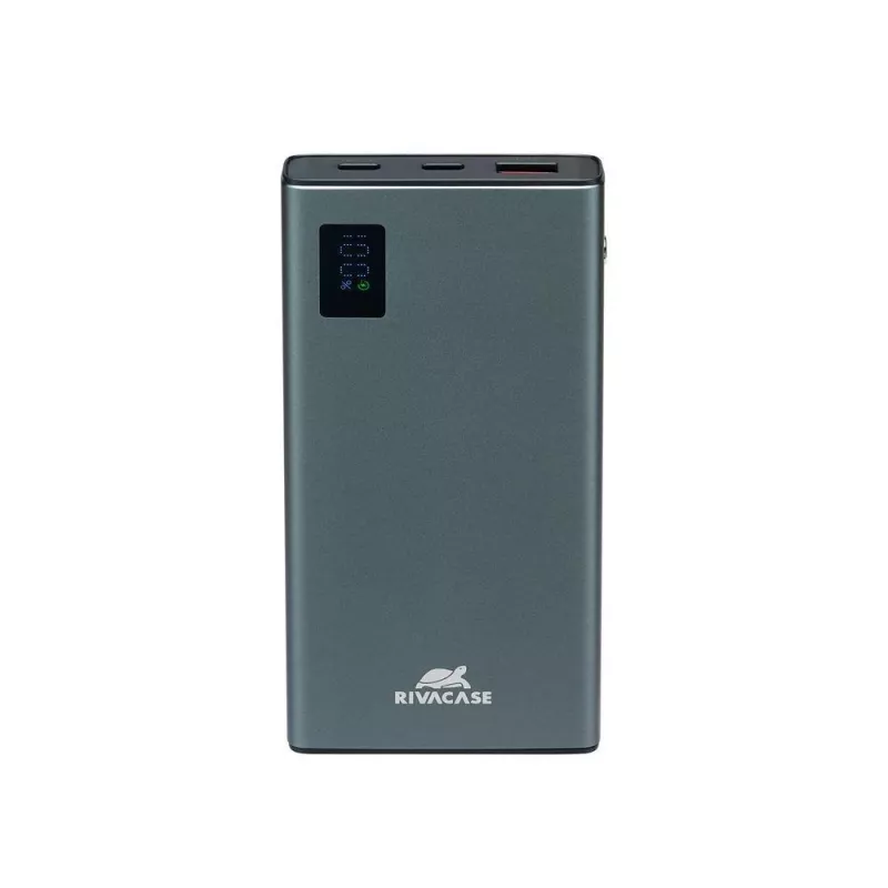 Powerbank Rivacase VA1021 10000mAh, dubbele USB-uitgangen, LED-indicatoren, compacte draagbare oplader