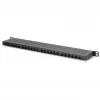 Patchpanel Digitus CAT 6 Class E High Density afgeschermd zwart
