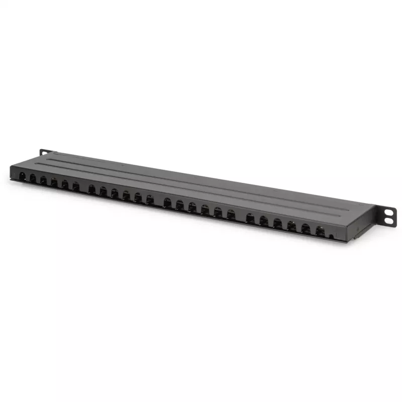 Patchpanel Digitus CAT 6 Class E High Density afgeschermd zwart