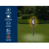 Beper P207ILO101 zonne-energie tuinlamp met grondpen, 12 led vlameffect, IP44, zwart