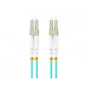 Glasvezelkabel LANBERG FO-LULU-MD31-0030-TQ, OM3, LC–LC, 3 m, aqua