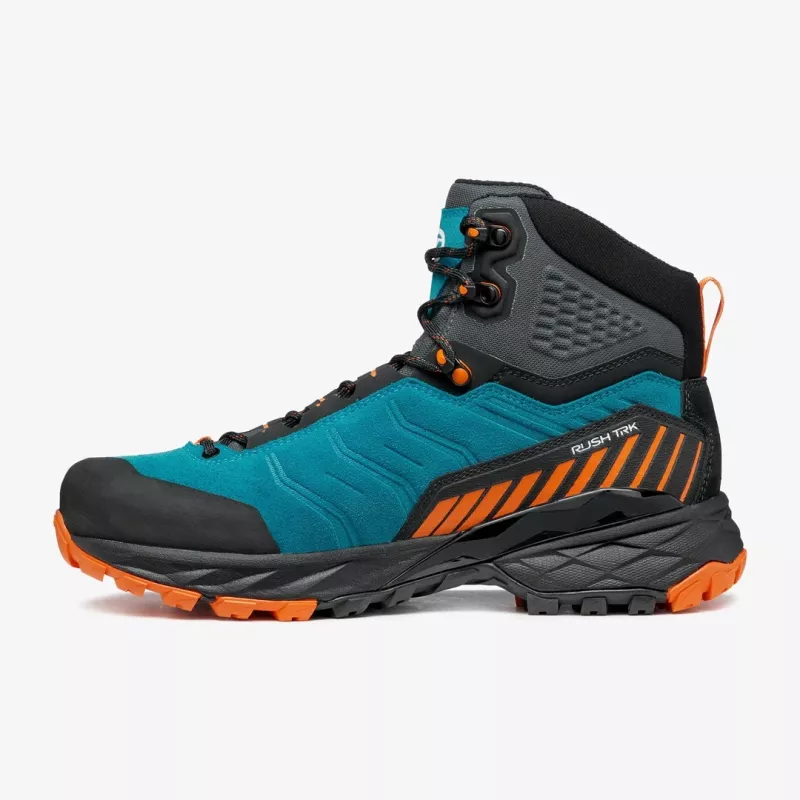 Schoenen rush trk gtx-pagoda blue-mango-42 SCARPA