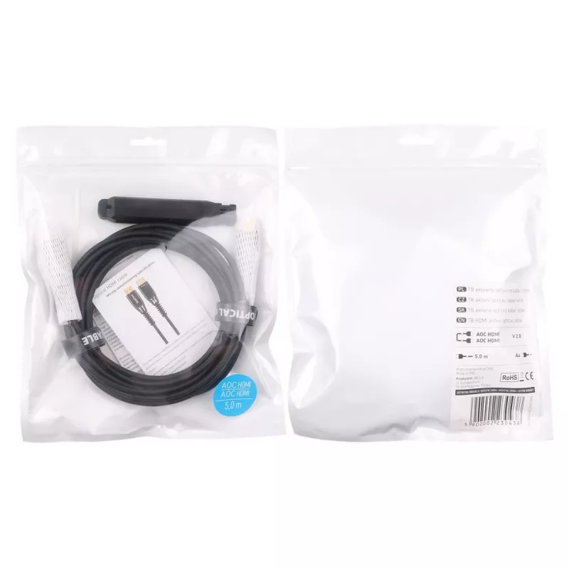 Lenovo kabel HDMI Optical (5m, HDMI 2.0), videokabel